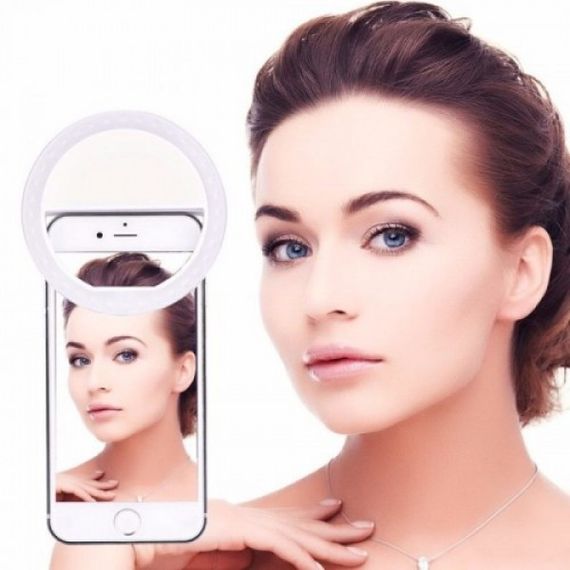 Селфи кольцо Selfie Ring Light RK12,вспышка-подсветка светодиодная для телефона | Зображення 4