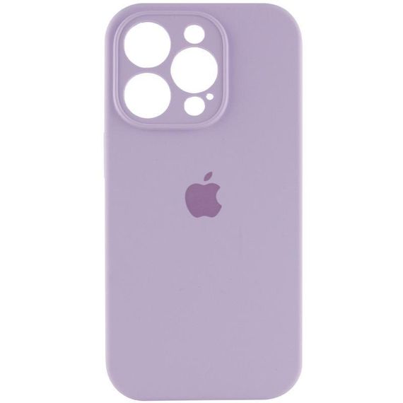 Чехол Silicone Case Full Camera Protective (AA) для Apple iPhone 16 Pro Max (6.9") Сиреневый / Lilac