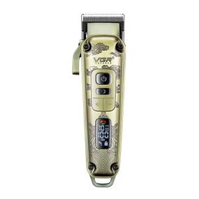 Акумуляторна машинка для стрижки VGR V-005 з LED дисплеєм та 8 насадками (44950-V-005,_716)