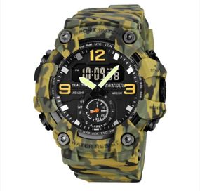 Чоловічий тактичний годинник Awarder 003 Camo Green 1202-0087