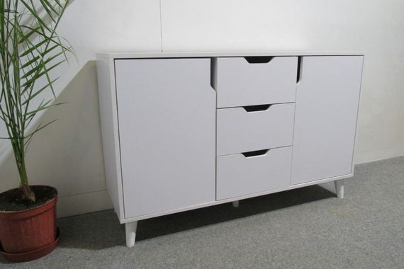 Комод у вітальню з чорними ніжками М-ЗОН Борн 1200 Дуб артизан (MZN-031090) | Зображення 6