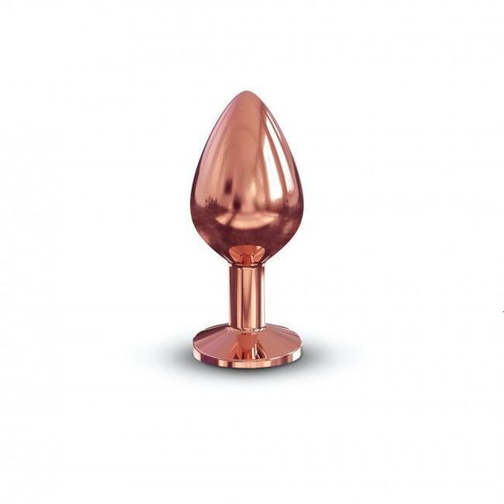 Металлическая анальная пробка с украшением в виде кристалла Dorcel - Diamond Plug M | Зображення 1