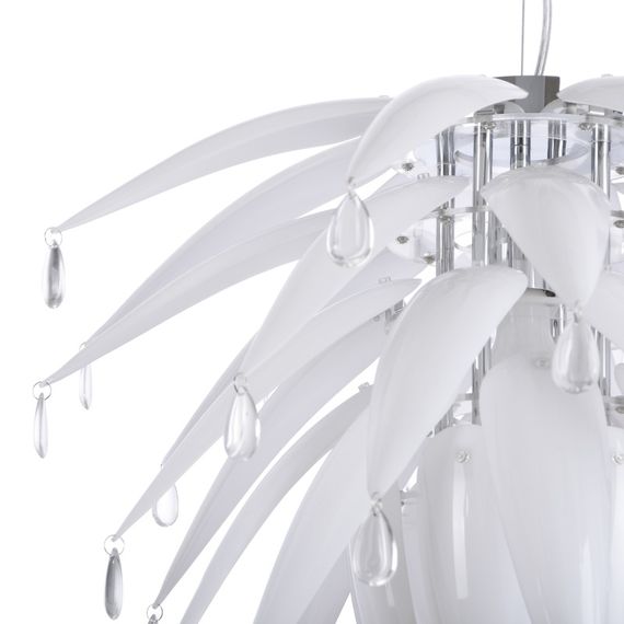 Люстра подвесная с подсветкой LED E27 60W WH (BL-123S/3) | Зображення 1