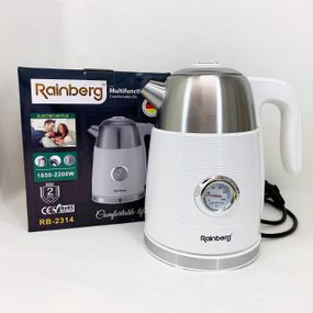 Красивый чайник кухонный Rainberg RB-2314 2200Вт 1.7л, Электрический чайник с индикатором работы ZY-61