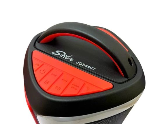 Портативна Bluetooth-колонка JQS4407 20 Вт з RGB-підсвіткою і двома динаміками | Зображення 8