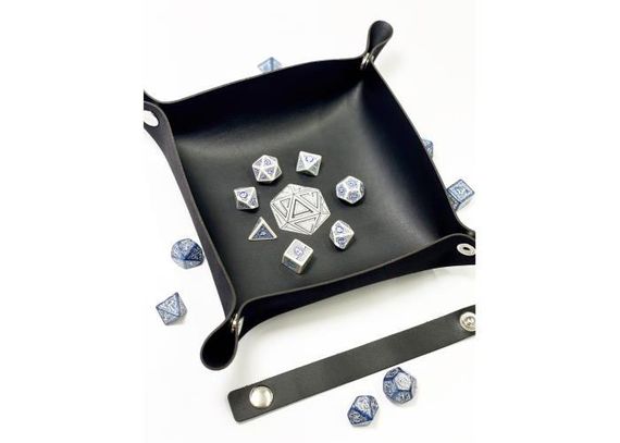 Лоток для кубиков D20 (чёрный) (Dice tray D20 black) | Зображення 4