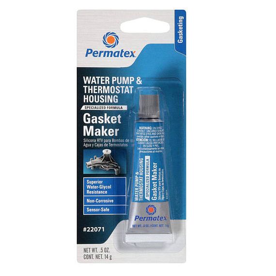 Permatex WATER PUMP & THERMOSTAT RTV SILICONE GASKET MAKER Прокладка-герметик для вод нас 22071