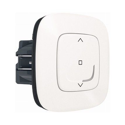 Valena Allure with NETATMO. Умный выключатель жалюзи 2А 230В. Жемчужный (752990) | Зображення 1