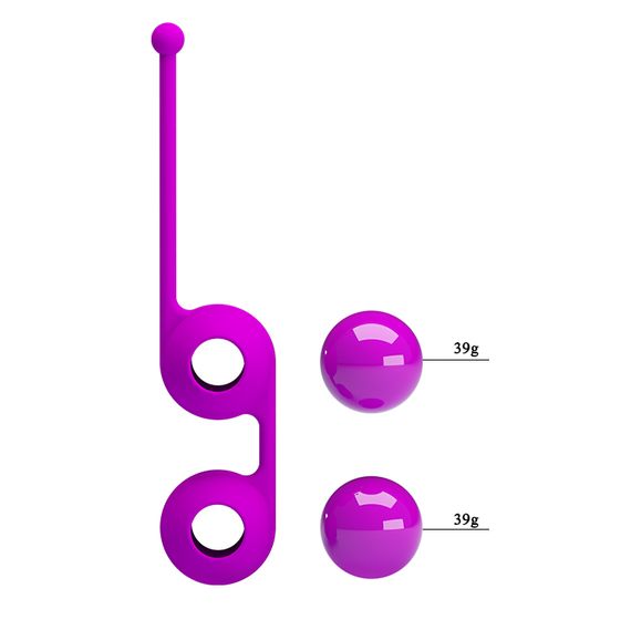 Вагінальні кульки - Pretty Love Kegel Tighten Up III Purple | Зображення 6