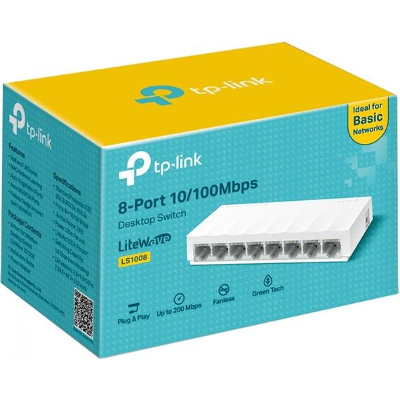 Комутатор мережевий TP-Link LS1008 | Зображення 2