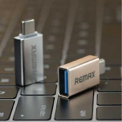 Перехідник Transcend RA-OTG1 USB(F) to Type C(M) Gold Remax 340908 | Зображення 1