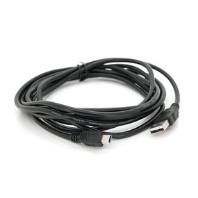 Кабель USB 2.0 (AM/Mini 5 pin) 3, 0 м, чорний