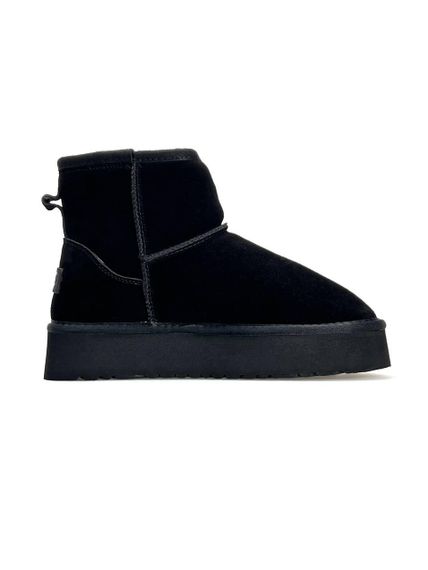 Уги UGG Classic Mini Platform Black Fur | Зображення 2