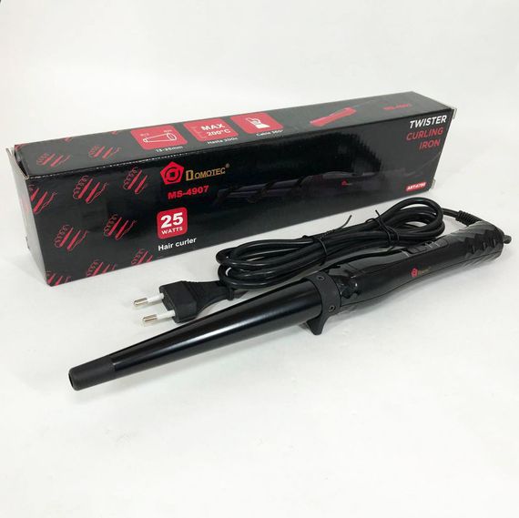 Плойка для локонов и утяжки волос, Современная плойка для завивки Плойки волос качественные QF-87 | Зображення 3