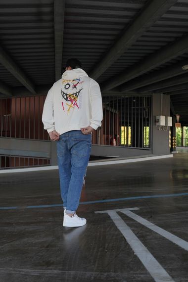 Худі з мерчем ДТФ (оверсайз) | Зображення 3