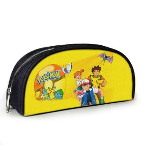 Пенал школьный с принтом Покемон Пикачу 23х10х8 см с принтом для мальчика (3835)