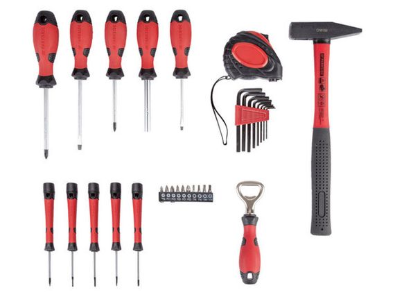 Набір інструментів Parkside, 33 предмети, Німеччина