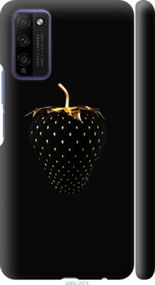 Чохол на Huawei Honor 30 Lite Чорна полуниця "3585m-2074-24368"