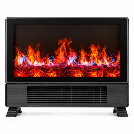 Электрокамин Flame Heater для дома • Портативный обогреватель Flame Heater с эффектом пламени, PTC-нагревом и пультом | Зображення 1