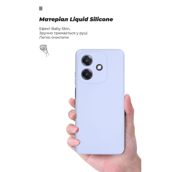 Чохол до мобільного телефона Armorstandart ICON OPPO A3 4G / A3x 4G / A40m 4G Camera cover Lavender (ARM80886) | Зображення 6