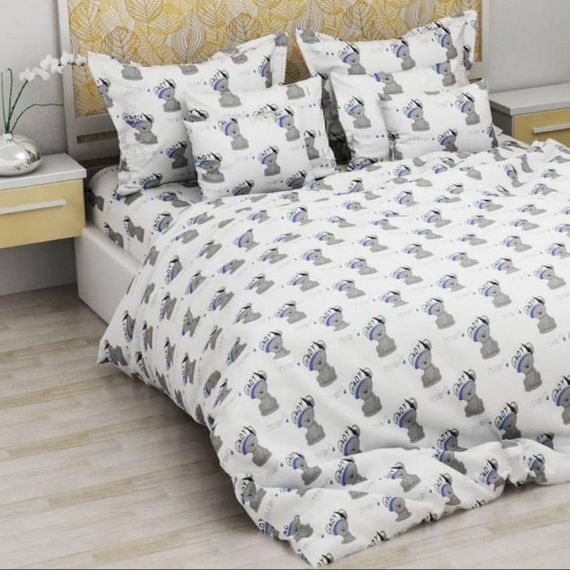 Комплект постільної білизни SoundSleep Stoni бязь Односпальний 143х210 см білий (2800004818964)