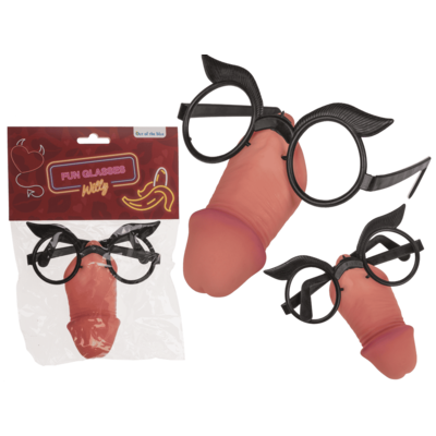 Окуляри Fun Glasses Willy, 14 x 13 см Sex Aura