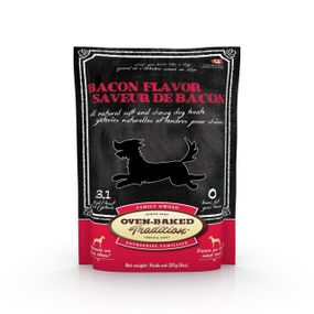 Oven-Baked Tradition печиво для собак зі смаком бекону, 227 гр