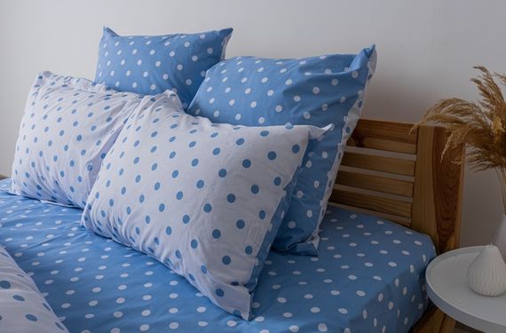 Постільна білизна полуторна ТЕП Light Blue Dots ТЕП 2-00881-25066 150х215 см | Зображення 1
