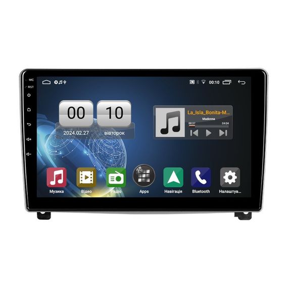 Штатна магнітола серії QIV Q1 під Peugeot 407 1 2004-2011 9 дюймів