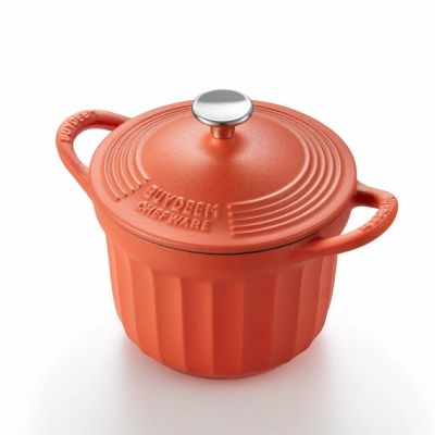 Гусятниця Buydeem CP541 Koi Red чавунна емальована 1.8 л (CP541-KR) | Зображення 5