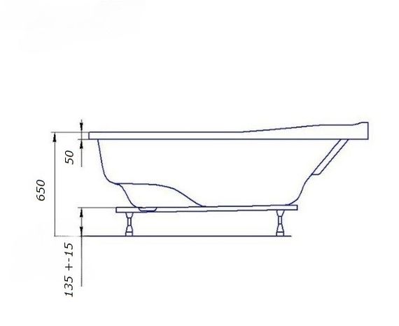 Акрилова ванна Redokss San BOLZANO 1900х900 | Зображення 5