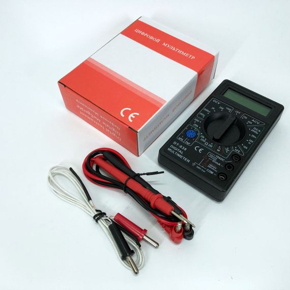 Тестер для электрика, Хороший мультиметр для дома, Мультиметр тестер напряжения электрика QE-49 | Зображення 4