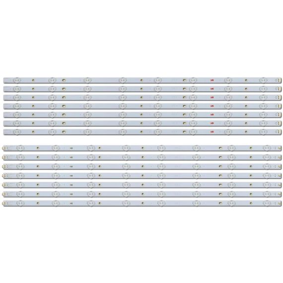LED підсвітка TV 75“ LB75011 V1_06 LB75011 V0_05 10262000231 14шт.