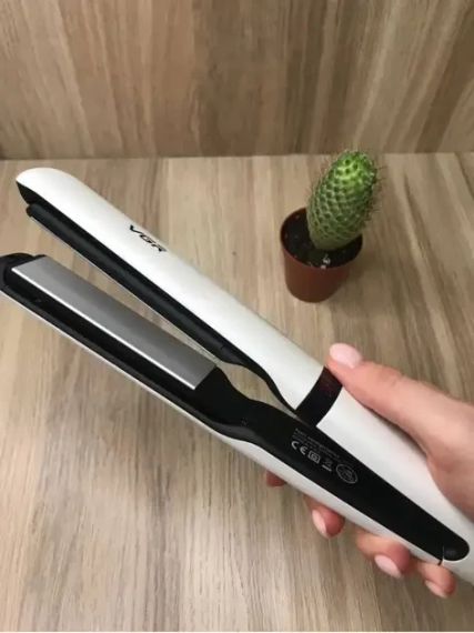 Професійна праска VGR випрямляч з турмаліновим покриттям, терморегулятором та дисплеєм, потужність 55 Вт V-511 | Зображення 2