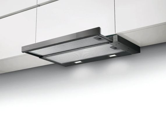 Витяжка Faber телескоп, 60см, 701м3г, Flexa Ng Glass Lux Bk A60, чорний (315.0635.137) | Зображення 1