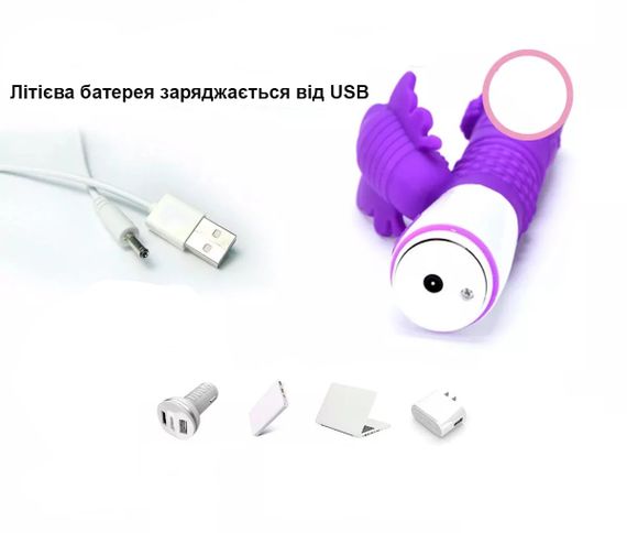 Вібратор Rabbit для стимуляції клітора та точки G (USB) | Зображення 3