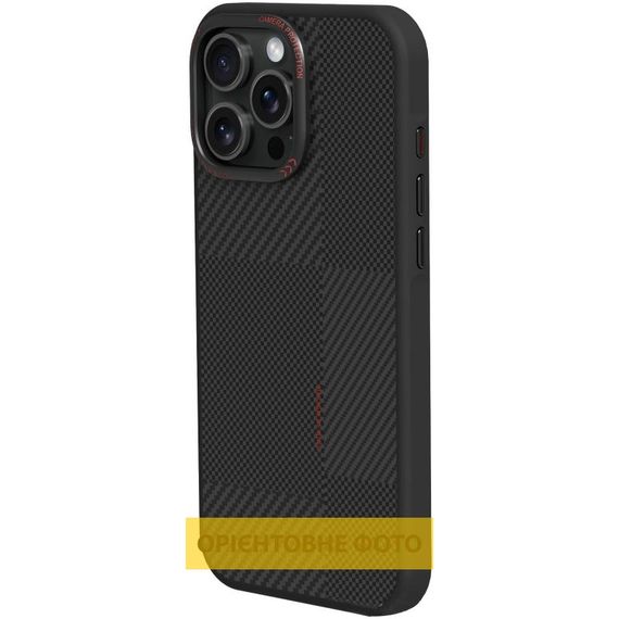 TPU чехол Monzo (MagFit) для Apple iPhone 16 (6.1") Black