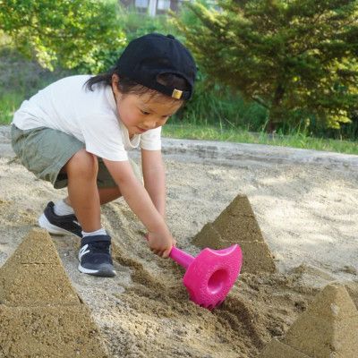 Іграшка для піску QUUT TRIPLET 4 в 1 для піска, снігу та води рожевий (170013) | Зображення 2