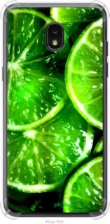 Чохол на Samsung Galaxy J7 2018 Зелені часточки лимона "852sp-1502-2448"