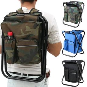 Табурет переносной раскладной с сумкой для хранения вещей Камуфляж