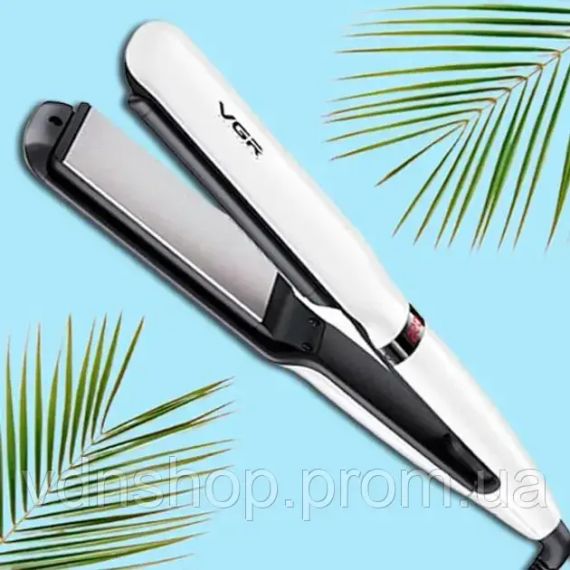 Плойка професійна праска для вирівнювання волосся ⅤGR Ⅴ 556 щипці для випрямлення з регулюванням температури з турмаліновим