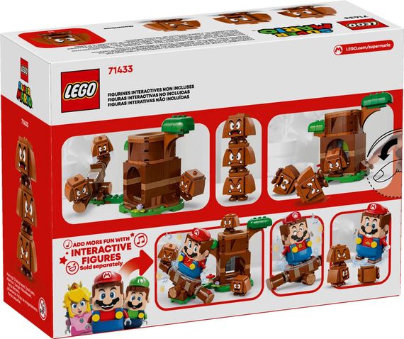 Конструктор LEGO Super Mario Ігровий майданчик для Goombas (71433) | Зображення 1