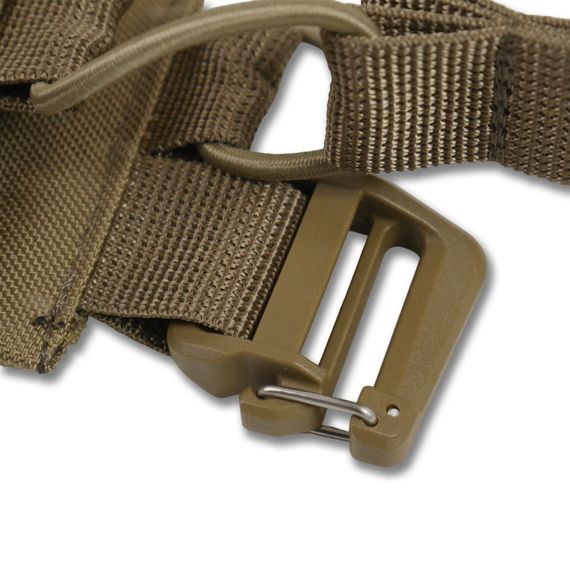 Съемная передняя панель к плитоноске с подсумками под 3 магазина койот | Зображення 5