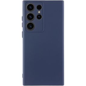 Чехол Silicone Cover Ummi Lakshmi Full Camera (AA) для Samsung Galaxy S23 Ultra Синий / Midnight Blue