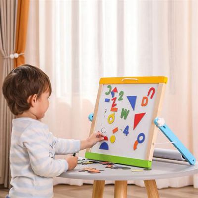 Набір для творчості Viga Toys дошка магнітно-маркерна на підставці (44545) | Зображення 1