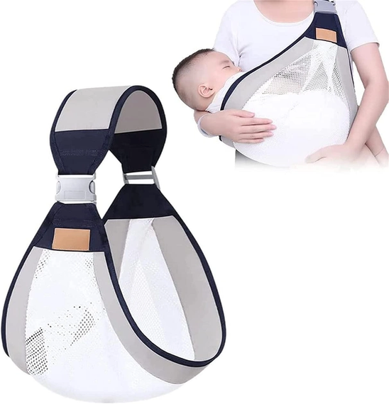 Дышащая переноска для новорожденных Слинг Baby Sling | Зображення 1