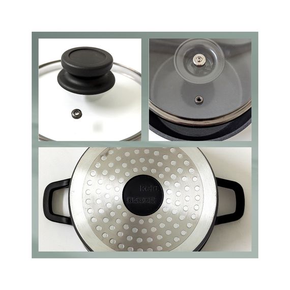 Каструля Kela Atura, з кришкою 24 см, 3.2 л (15171) | Зображення 1