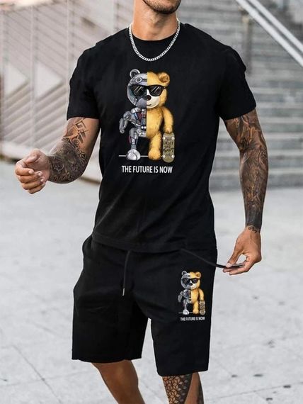 Комплект футболка та шорти ДТФ