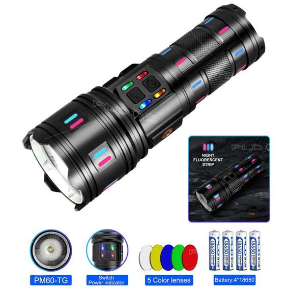 Фонарь AK177-1 PM60-TG 4х18650 GW-70 | Зображення 1