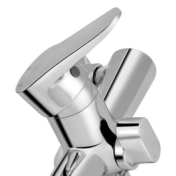 Смеситель для ванны Lidz Nicole 006 с поворотным изливом (c душевым гарнитуром) (k35) LDNIC006CRM22139 Chrome | Зображення 3